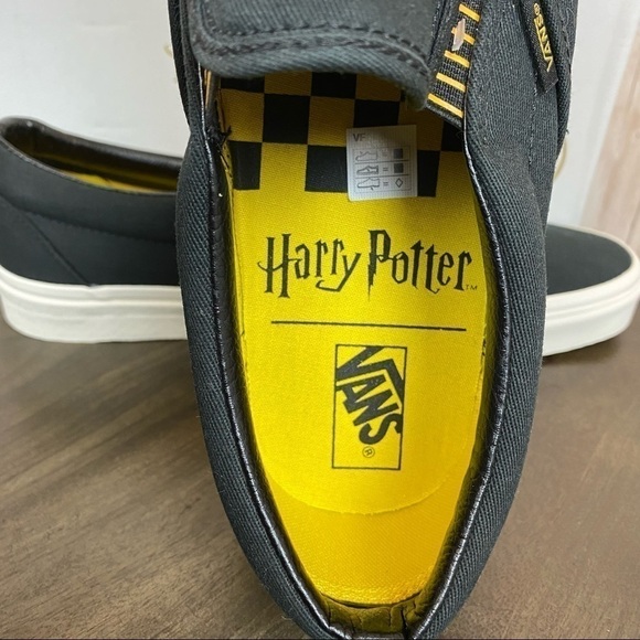 Vans x Harry Potter Huffle Puff‎ Classic Slip on Sneakers Size 13 Men - Picture 10 of 13
